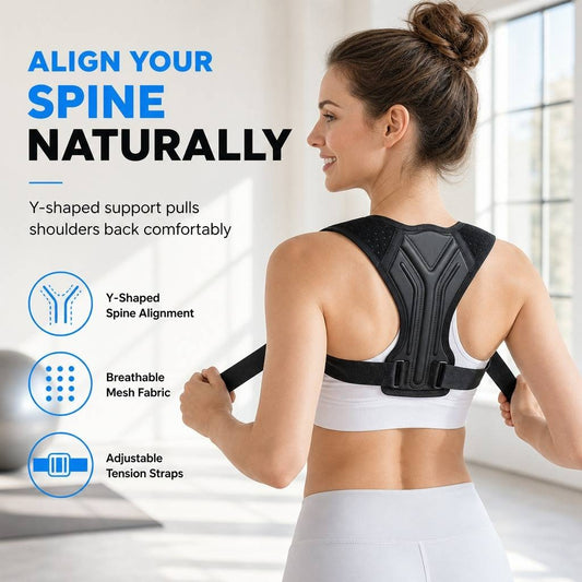 FitZyra™ Breathable Posture Support Belt