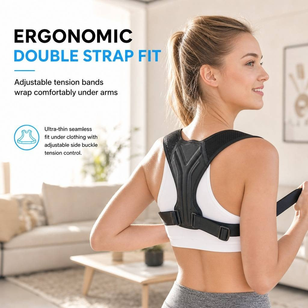 FitZyra™ Breathable Posture Support Belt