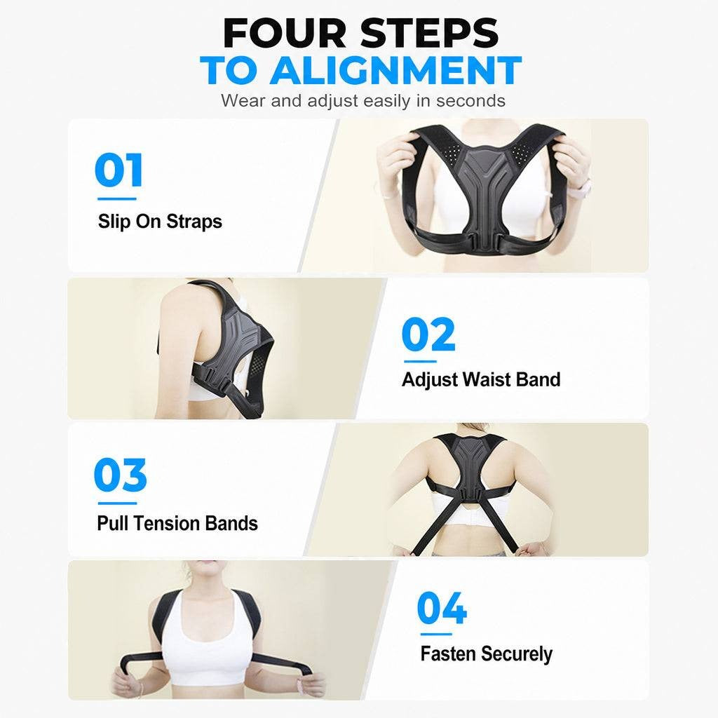 FitZyra™ Breathable Posture Support Belt